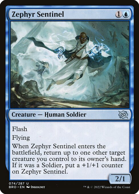 The Brothers' War - 74 - Zephyr Sentinel - Uncommon