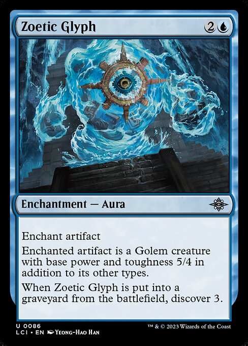 The Lost Caverns of Ixalan - 86 - Zoetic Glyph - Uncommon