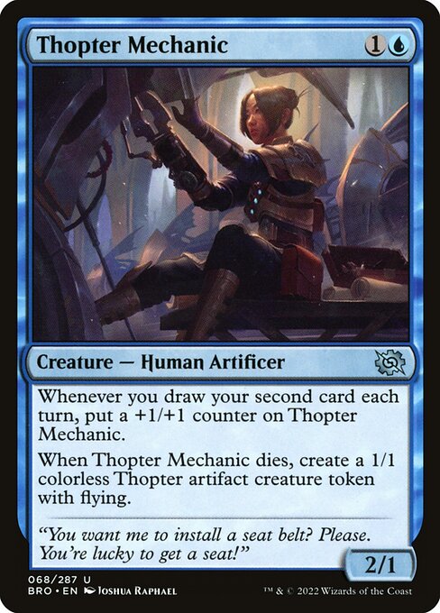 The Brothers' War - 68 - Thopter Mechanic - Uncommon