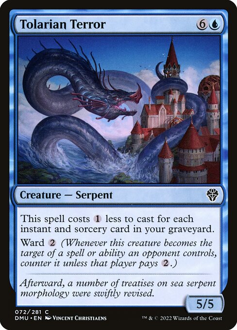 Dominaria United - 72 - Tolarian Terror - Common