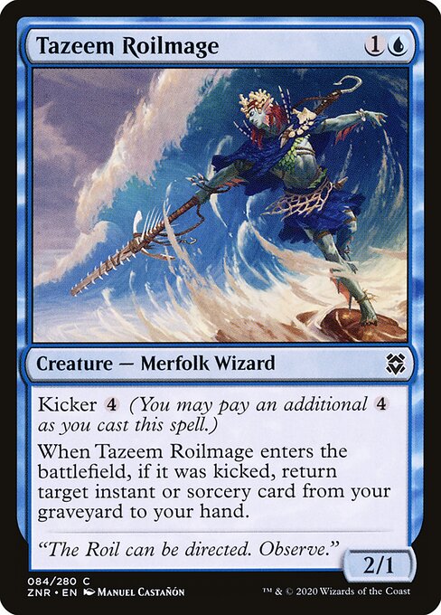 Zendikar Rising - 84 - Tazeem Roilmage - Common