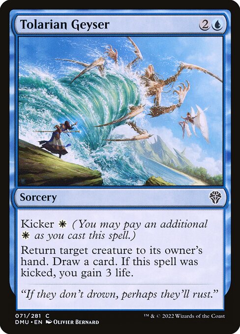 Dominaria United - 71 - Tolarian Geyser - Common
