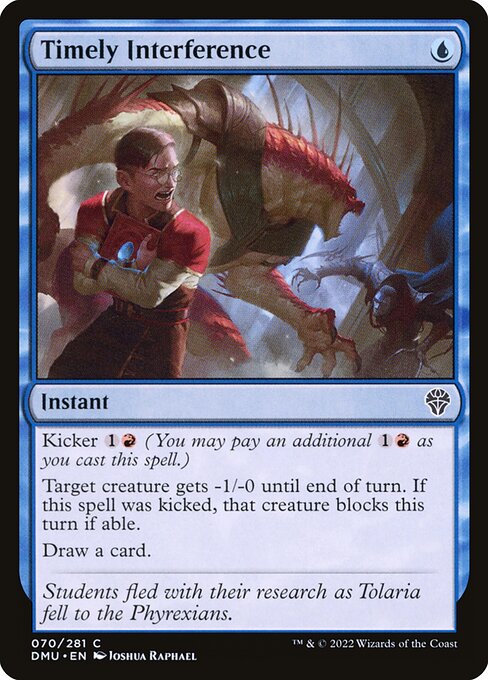 Dominaria United - 70 - Timely Interference - Common