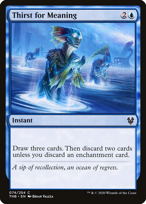 Theros Beyond Death - 74 - Thirst for Meaning - Common