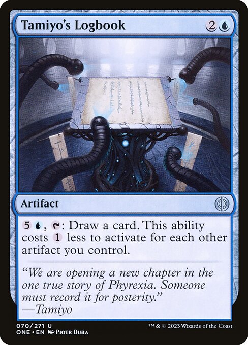 Phyrexia: All Will Be One - 70 - Tamiyo's Logbook - Uncommon