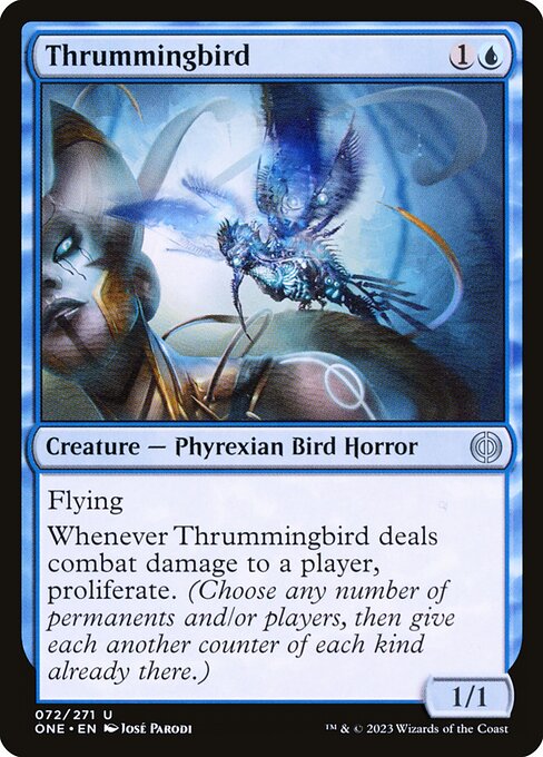 Phyrexia: All Will Be One - 72 - Thrummingbird - Uncommon