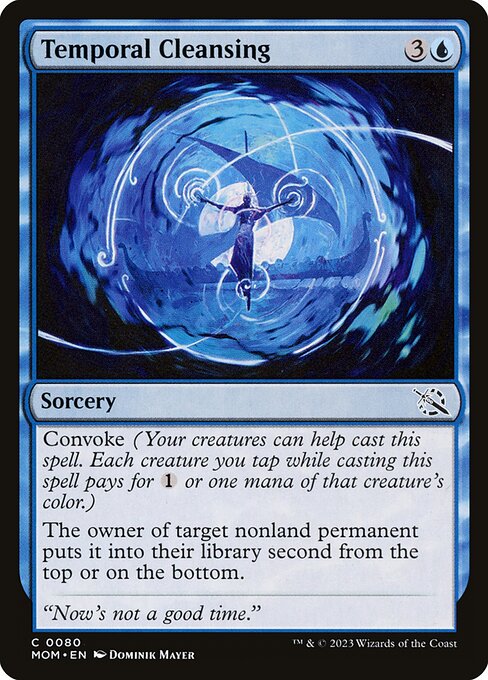 March of the Machine - 80 - Temporal Cleansing - Common