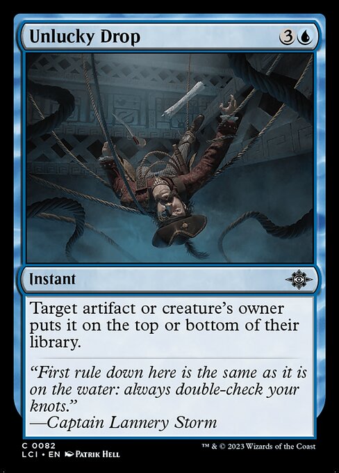 The Lost Caverns of Ixalan - 82 - Unlucky Drop - Common