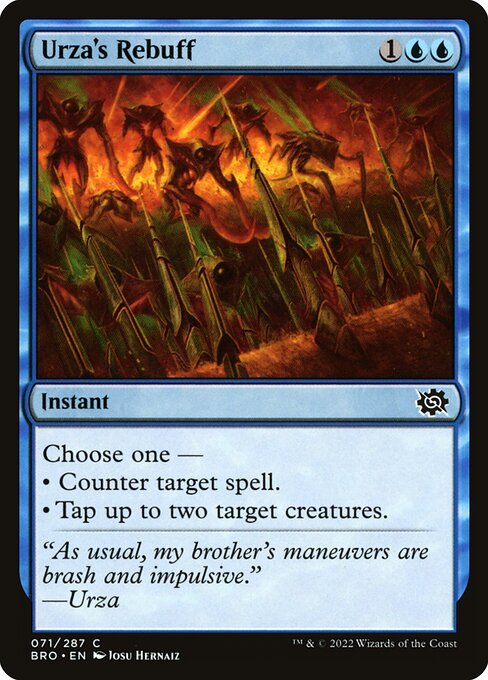 The Brothers' War - 71 - Urza's Rebuff - Common