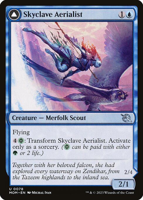 March of the Machine - 78 - Skyclave Aerialist // Skyclave Invader - Uncommon