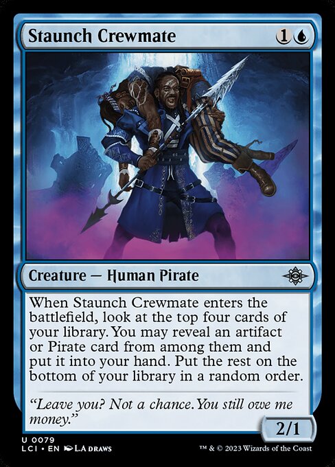 The Lost Caverns of Ixalan - 79 - Staunch Crewmate - Uncommon
