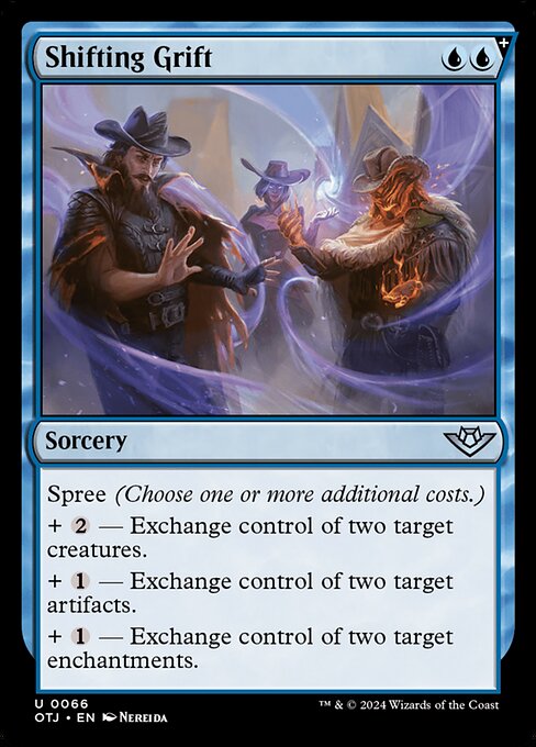 Outlaws of Thunder Junction - 66 - Shifting Grift - Uncommon