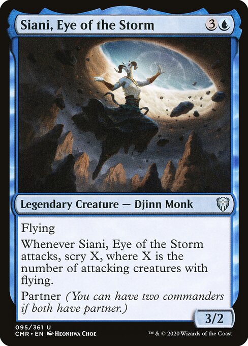 Commander Legends - 95 - Siani, Eye of the Storm - Uncommon