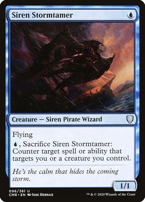Commander Legends - 96 - Siren Stormtamer - Uncommon