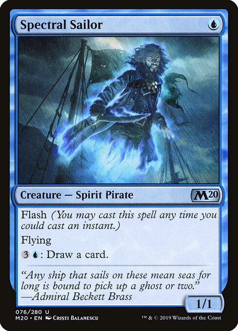 Core Set 2020 - 76 - Spectral Sailor - Uncommon