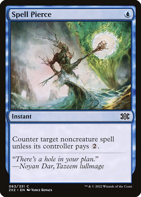 Double Masters 2022 - 63 - Spell Pierce - Common