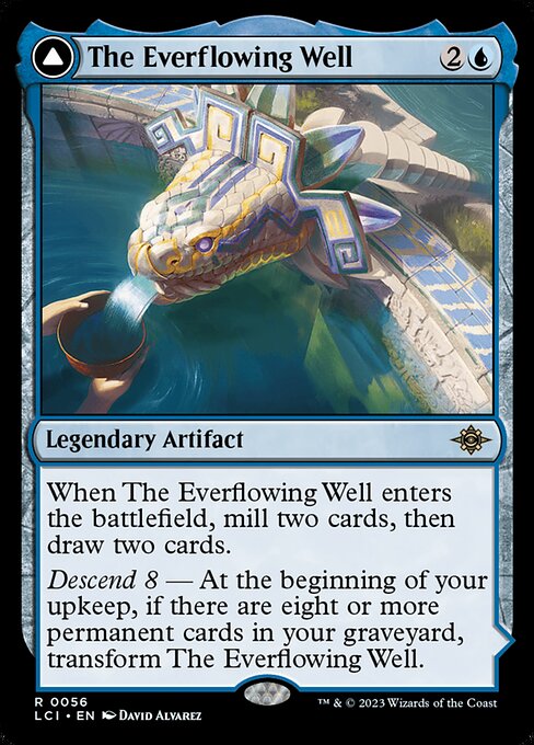 The Lost Caverns of Ixalan - 56 - The Everflowing Well // The Myriad Pools - Rare
