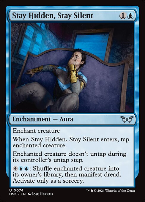 Duskmourn: House of Horror - 74 - Stay Hidden, Stay Silent - Uncommon