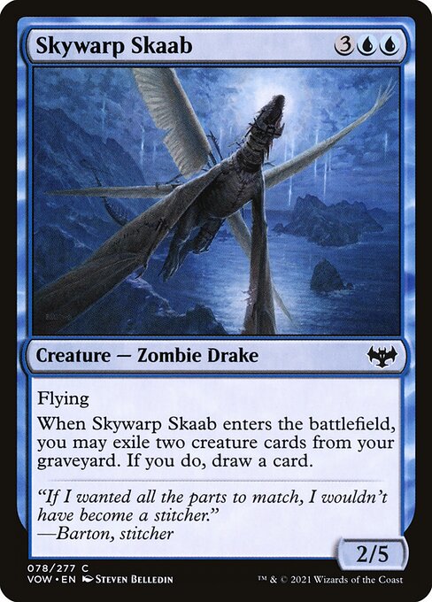 Innistrad: Crimson Vow - 78 - Skywarp Skaab - Common