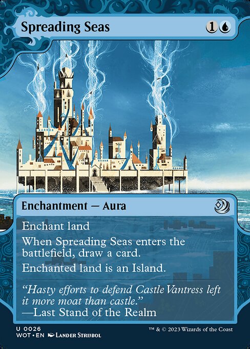 Wilds of Eldraine: Enchanting Tales - 26 - Spreading Seas - Uncommon