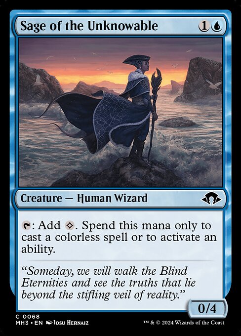 Modern Horizons 3 - 68 - Sage of the Unknowable - Common