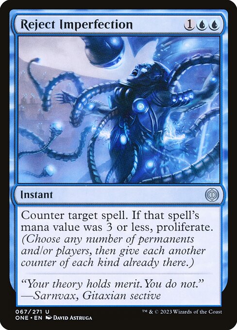 Phyrexia: All Will Be One - 67 - Reject Imperfection - Uncommon