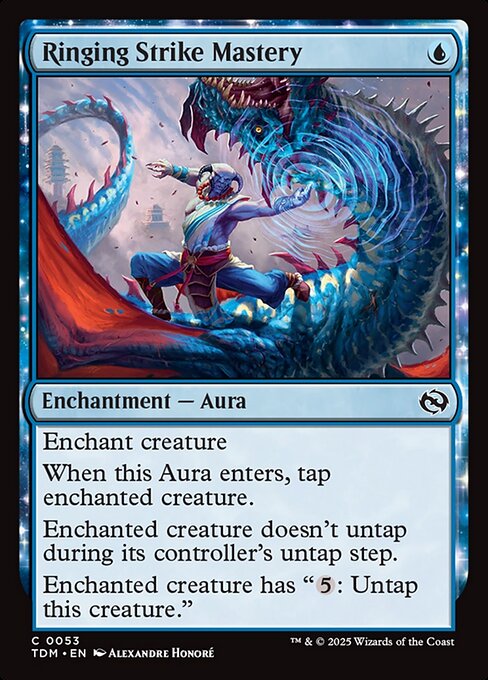 Tarkir: Dragonstorm - 53 - Ringing Strike Mastery - Common
