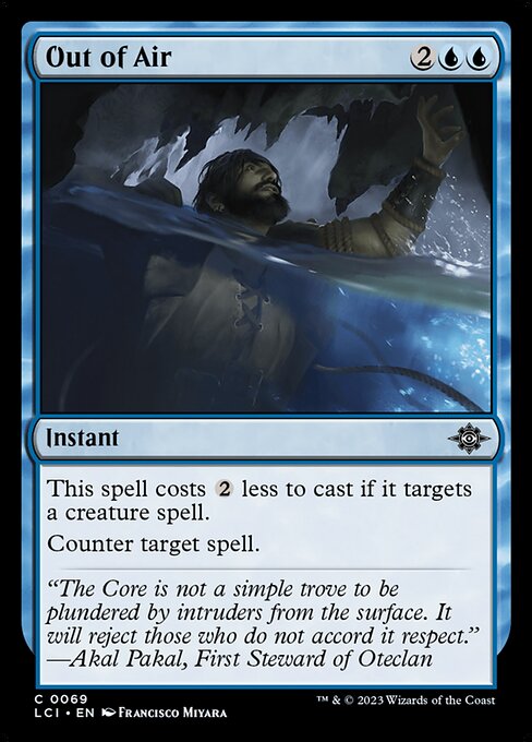 The Lost Caverns of Ixalan - 69 - Out of Air - Common