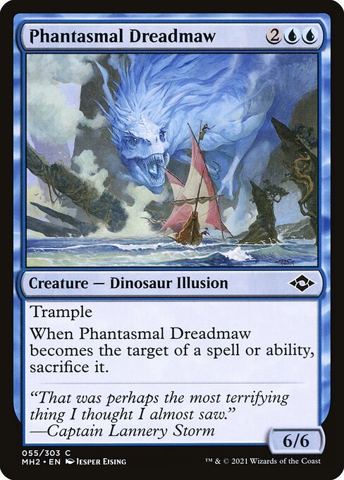 Modern Horizons 2 - 55 - Phantasmal Dreadmaw - Common