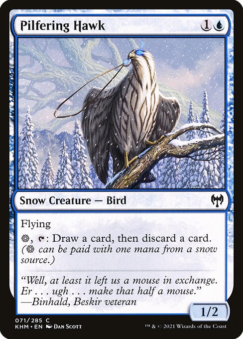 Kaldheim - 71 - Pilfering Hawk - Common