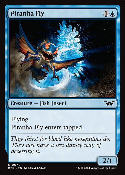 Duskmourn: House of Horror - 70 - Piranha Fly - Common