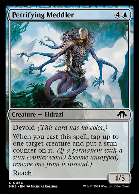 Modern Horizons 3 - 66 - Petrifying Meddler - Common