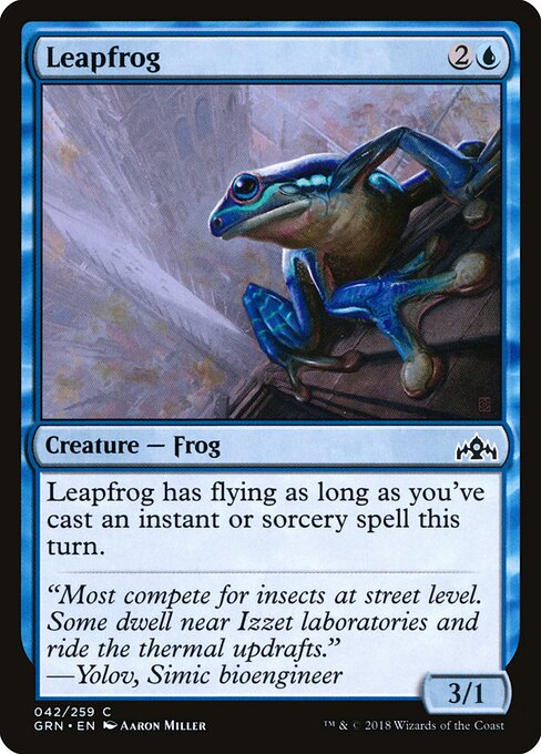Guilds of Ravnica - 42 - Leapfrog - Common