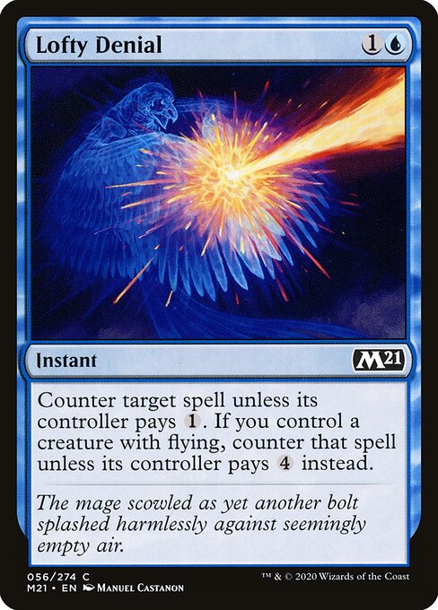 Core Set 2021 - 56 - Lofty Denial - Common