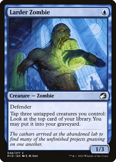 Innistrad: Midnight Hunt - 58 - Larder Zombie - Common