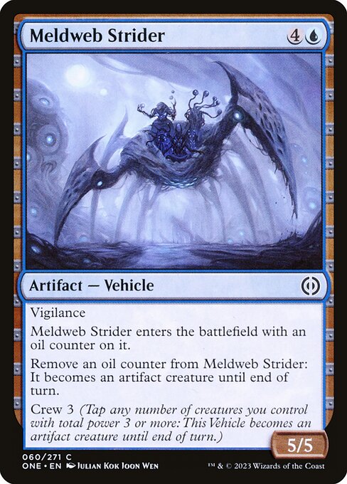 Phyrexia: All Will Be One - 60 - Meldweb Strider - Common