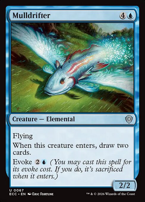 Lorwyn Eclipsed Commander - 67 - Mulldrifter - Uncommon
