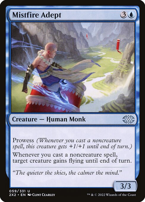 Double Masters 2022 - 59 - Mistfire Adept - Uncommon