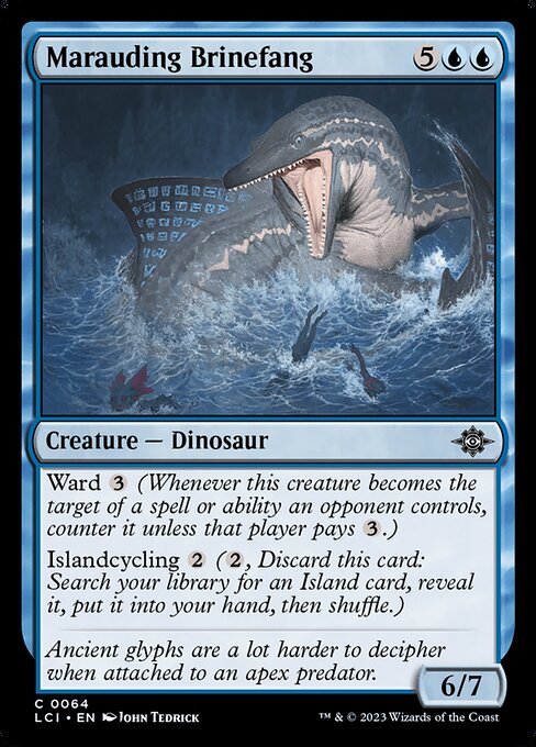 The Lost Caverns of Ixalan - 64 - Marauding Brinefang - Common