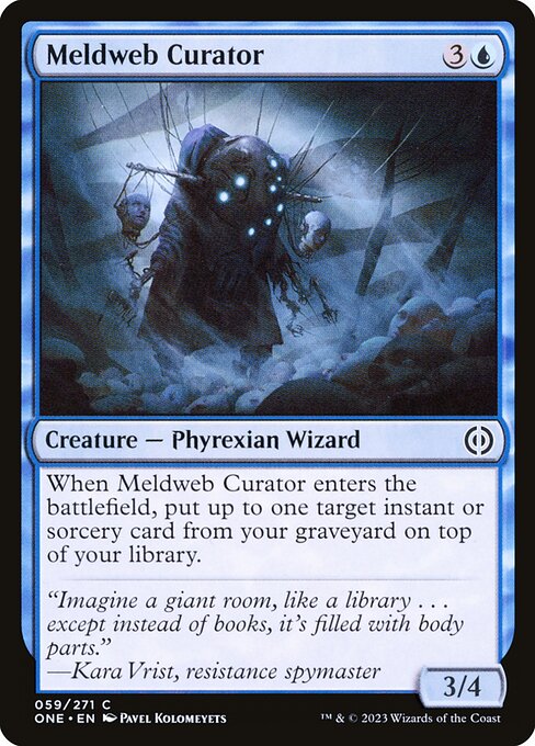 Phyrexia: All Will Be One - 59 - Meldweb Curator - Common