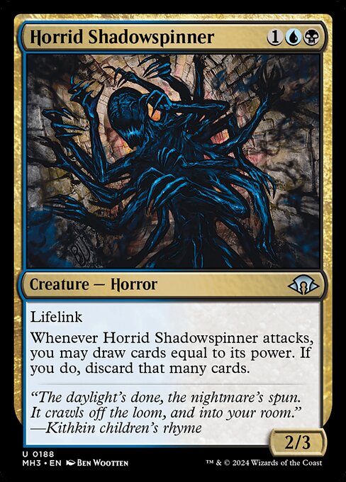 Modern Horizons 3 - 188 - Horrid Shadowspinner - Uncommon