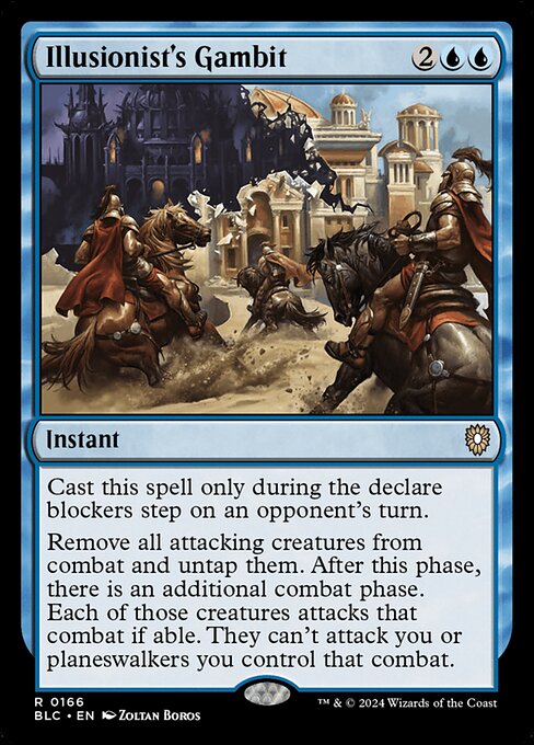 Bloomburrow Commander - 166 - Illusionist's Gambit - Rare