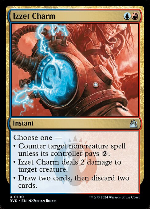 Ravnica Remastered - 190 - Izzet Charm - Uncommon