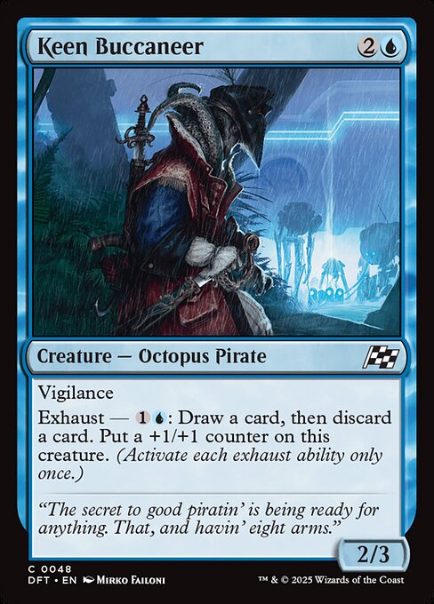 Aetherdrift - 48 - Keen Buccaneer - Common