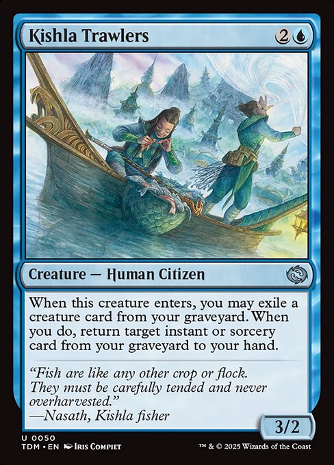 Tarkir: Dragonstorm - 50 - Kishla Trawlers - Uncommon