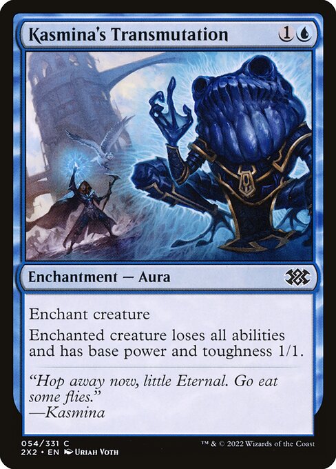 Double Masters 2022 - 54 - Kasmina's Transmutation - Common