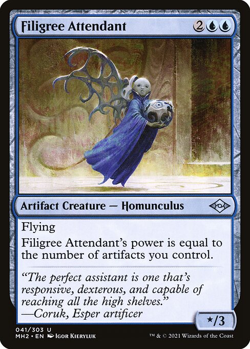 Modern Horizons 2 - 41 - Filigree Attendant - Uncommon