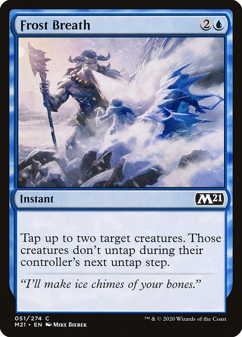 Core Set 2021 - 51 - Frost Breath - Common