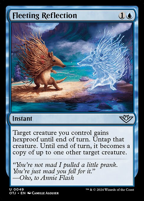 Outlaws of Thunder Junction - 49 - Fleeting Reflection - Uncommon