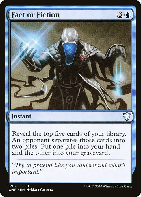Commander Legends - 396 - Fact or Fiction - Uncommon